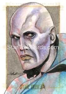 Star Trek 50th Anniversary Trading Card Sketch Jim Kyle