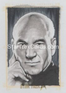 Star Trek 50th Anniversary Trading Card Sketch Kyle Babbitt