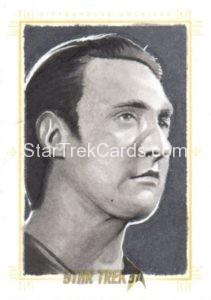 Star Trek 50th Anniversary Trading Card Sketch Kyle Babbitt Alternate