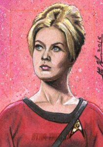 Star Trek 50th Anniversary Trading Card Sketch Scott Houseman