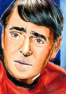 Star Trek 50th Anniversary Trading Card Sketch Tim Levandoski