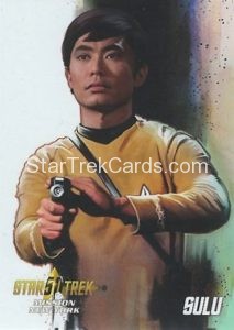 Star Trek 50th Mission New York Trading Card Sulu