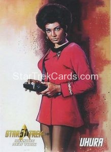 Star Trek 50th Mission New York Trading Card Uhura