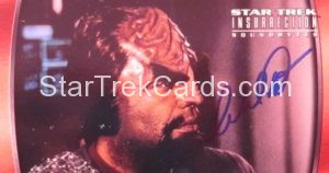 Star Trek After Market Autograph Card Michael Dorn