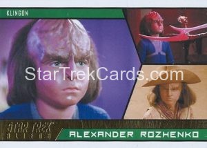 Star Trek Aliens Trading Card Parallel 16
