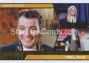 Star Trek Aliens Trading Card Parallel 4