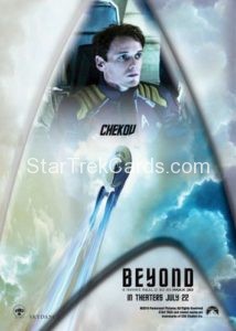 Star Trek Beyond Promo Set Trading Card Chekov Back