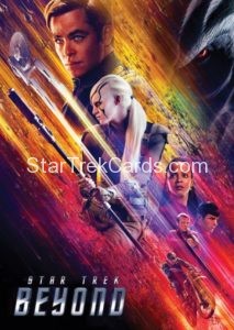 Star Trek Beyond Promo Set Trading Card Promotional Kirk Jaylah Uhura Spock Scotty Front