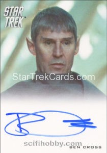 Star Trek Beyond Trading Card Autograph Ben Cross