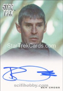Star Trek Beyond Trading Card Autograph Ben Cross