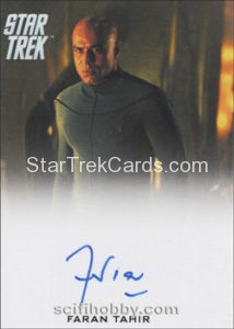 Star Trek Beyond Trading Card Autograph Faran Tahir 1