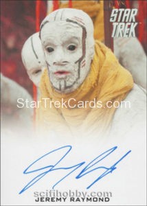 Star Trek Beyond Trading Card Autograph Jeremy Raymond 2