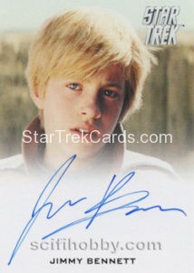 Star Trek Beyond Trading Card Autograph Jimmy Bennett 1