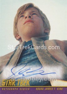 Star Trek Beyond Trading Card Autograph Jimmy Bennett 2