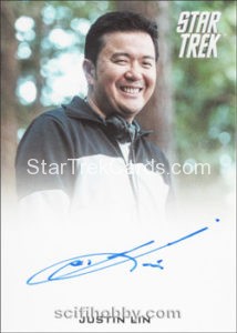 Star Trek Beyond Trading Card Autograph Justin Lin