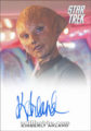Star Trek Beyond Trading Card Autograph Kimberly Arland