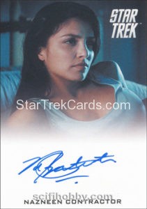 Star Trek Beyond Trading Card Autograph Nazneen Contractor