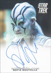 Star Trek Beyond Trading Card Autograph Sofia Boutella 1