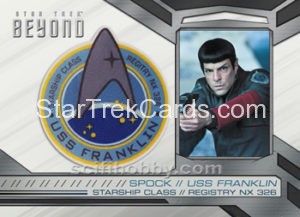 Star Trek Beyond Trading Card BP1