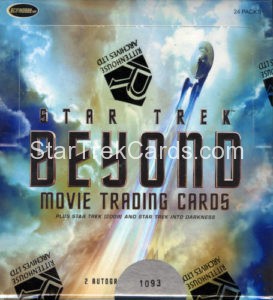 Star Trek Beyond Trading Card Box