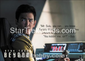 Star Trek Beyond Trading Card Q11