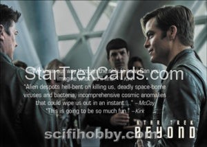 Star Trek Beyond Trading Card Q13