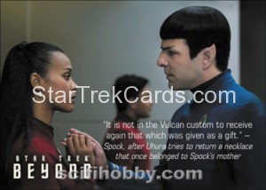Star Trek Beyond Trading Card Q2