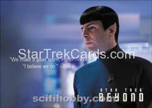 Star Trek Beyond Trading Card Q3