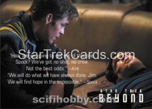 Star Trek Beyond Trading Card Q7