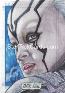 Star Trek Beyond Trading Card Sketch Adam Cleveland