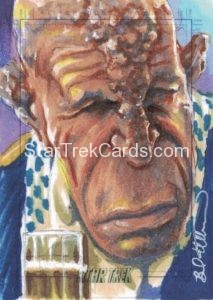 Star Trek Beyond Trading Card Sketch Brad Utterstrom