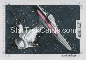 Star Trek Beyond Trading Card Sketch Brent Ragland