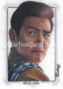 Star Trek Beyond Trading Card Sketch Carlos Cabaleiro 2