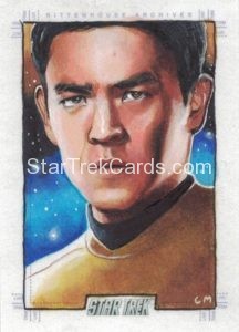 Star Trek Beyond Trading Card Sketch Chris Meeks 2