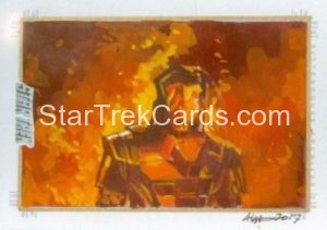 Star Trek Beyond Trading Card Sketch Irma Ahmed