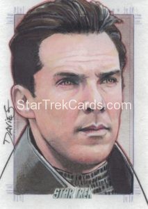 Star Trek Beyond Trading Card Sketch Jason Davies 2