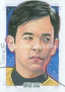Star Trek Beyond Trading Card Sketch Jason Davies