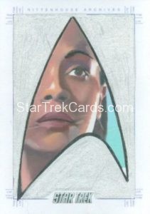 Star Trek Beyond Trading Card Sketch Kevin Graham