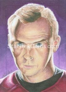 Star Trek Beyond Trading Card Sketch Kristin Allen