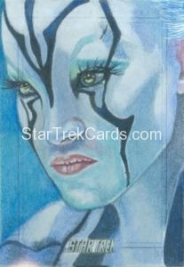 Star Trek Beyond Trading Card Sketch Marcia Dye