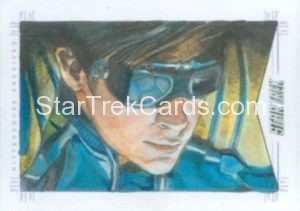 Star Trek Beyond Trading Card Sketch Mike James 2