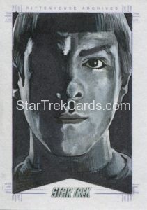 Star Trek Beyond Trading Card Sketch Mike James