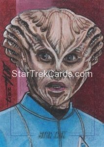 Star Trek Beyond Trading Card Sketch Scott Houseman
