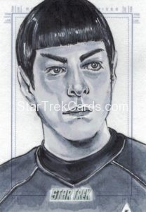 Star Trek Beyond Trading Card Sketch Tim Levandoski