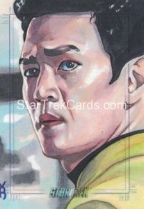 Star Trek Beyond Trading Card Sketch Veronica O Connell