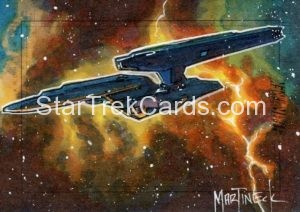 Star Trek Beyond Trading Card Sketch Warren Martineck 2