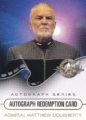 Star Trek Cinema 2000 Trading Card Autograph Redemption Anthony Zerbe