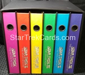 Star Trek Cinema Collection Trading Card Binder Set