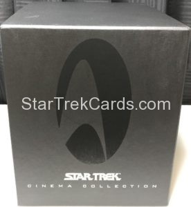 Star Trek Cinema Collection Trading Card Binder Set Back