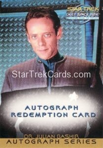 Star Trek Deep Space Nine Memories From The Future Redemption Card Alexander Siddig